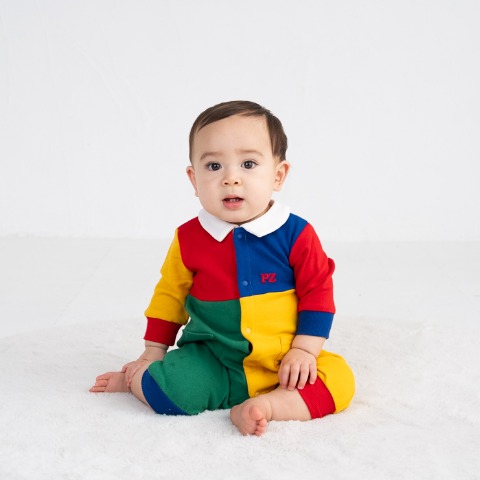 ベビーカバーオール（70・80cm・Perky Zippy）