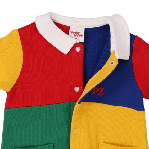 ベビーカバーオール（70・80cm・Perky Zippy）