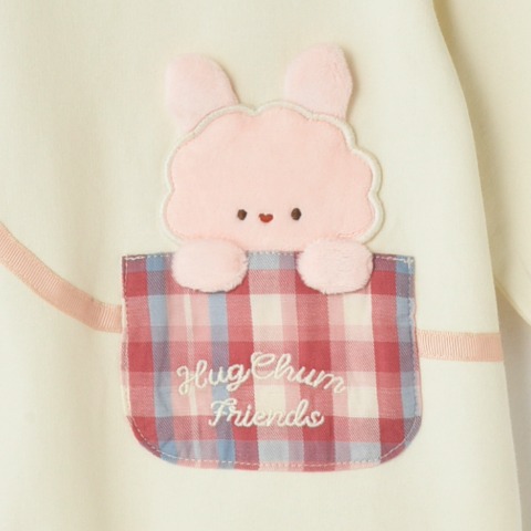 ベビー　カバーオール（70・80cm・HugChumFriends）