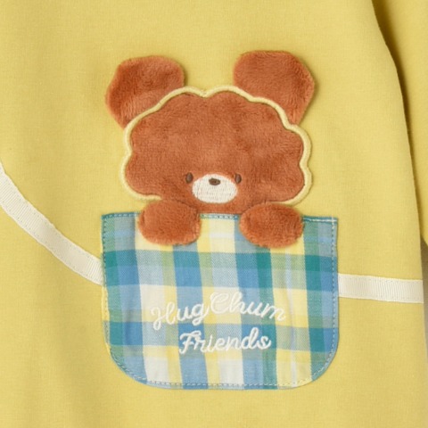 ベビー　カバーオール（70・80cm・HugChumFriends）