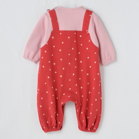 ベビー　カバーオール（70・80cm・HugChumFriends）