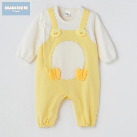 ベビー　カバーオール（70・80cm・HugChumFriends）