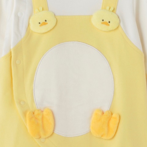 ベビー　カバーオール（70・80cm・HugChumFriends）