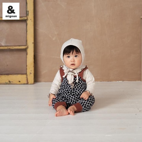 ベビー　カバーオール（70・80cm・&mignon）