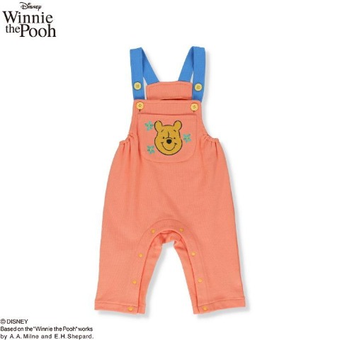 ベビー　サロペットカバーオール（70～90cm　Disney）