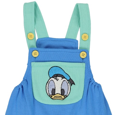 ベビー　サロペットカバーオール（70～90cm　Disney）