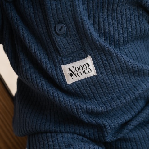 ベビー　カバーオール+ボンネット（70・80cm・Nooncoco）