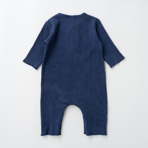 ベビー　カバーオール+ボンネット（70・80cm・Nooncoco）