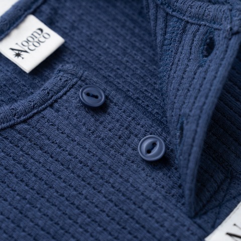 ベビー　カバーオール+ボンネット（70・80cm・Nooncoco）