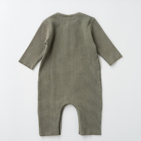 ベビー　カバーオール+ボンネット（70・80cm・Nooncoco）