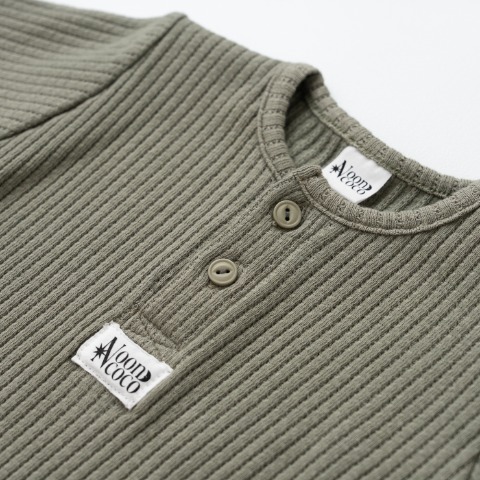 ベビー　カバーオール+ボンネット（70・80cm・Nooncoco）