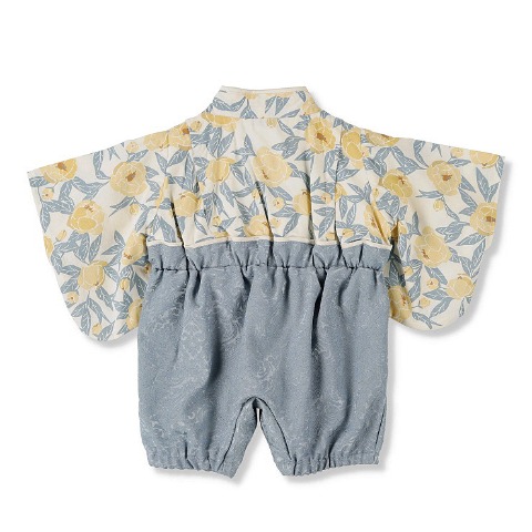 ベビー　ベスト付袴カバーオール（70・80cm・Cottoli）