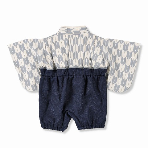 ベビー　ベスト付袴カバーオール（70・80cm・Cottoli）