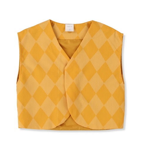 ベビー　ベスト+衿+袴カバーオール（70・80cm・futafuta）