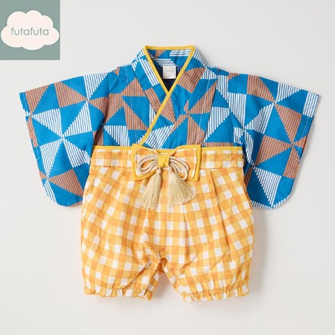 ベビー　袴カバーオール（70・80cm・futafuta）