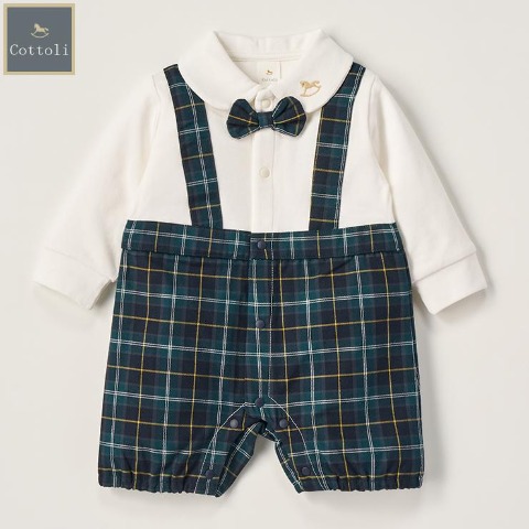 ベビー　フォーマルロンパス（70・80cm・Cottoli）