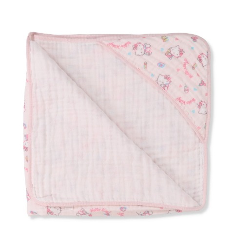 新生児　おくるみ（85×85・Sanrio characters）