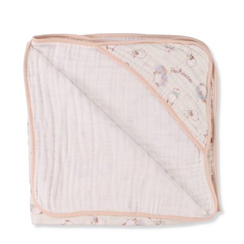 新生児　おくるみ（85×85・Sanrio characters）