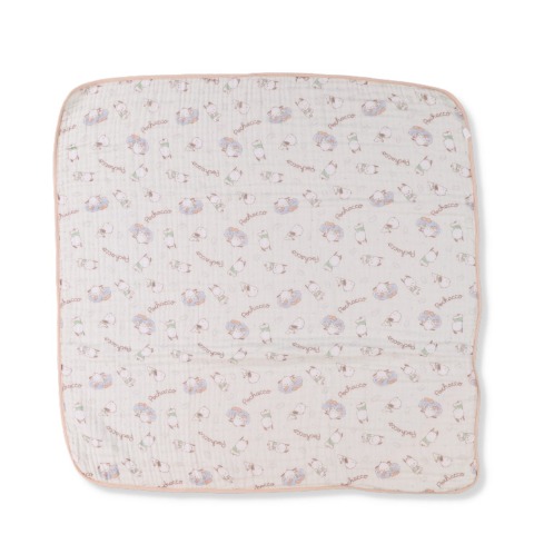 新生児　おくるみ（85×85・Sanrio characters）