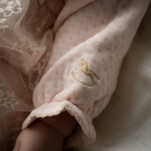 新生児　セレモニー兼用ドレス（50～60cm・Cottoli）