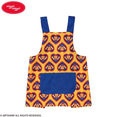 キッズ　エプロン（100～110・120～130　wiggle wiggle）