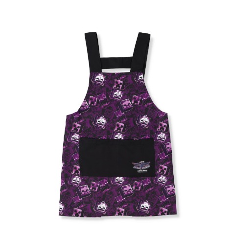 キッズ　エプロン　（マインクラフト）