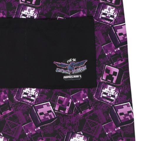 キッズ　エプロン　（マインクラフト）