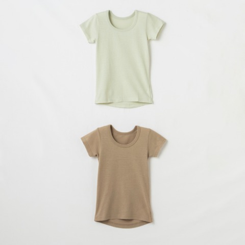 キッズ　2枚組肌着（100～140cm）