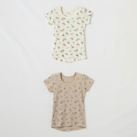 キッズ　2枚組肌着（100～130cm）