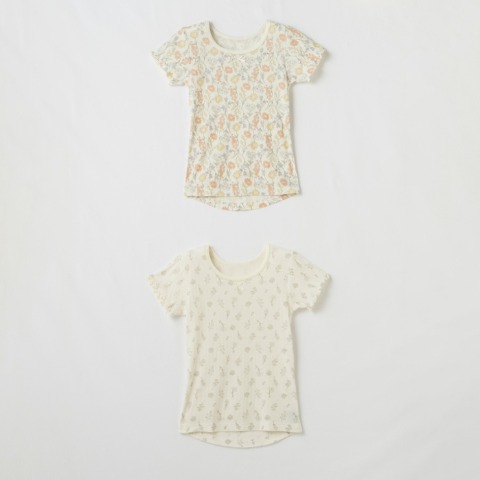 キッズ　2枚組肌着（100～130cm）