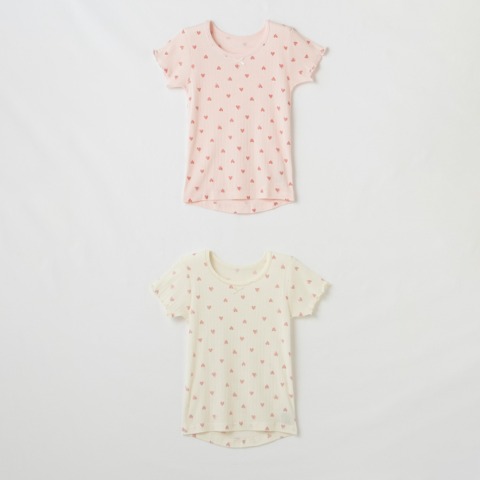 キッズ　2枚組肌着（100～140cm）