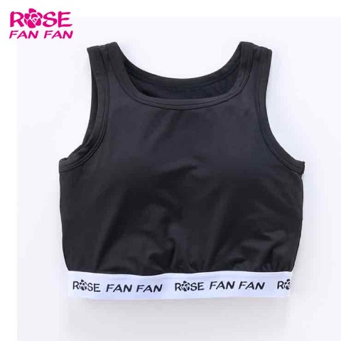 キッズ　キャミソール　（130～160㎝　ROSE FAN FAN）