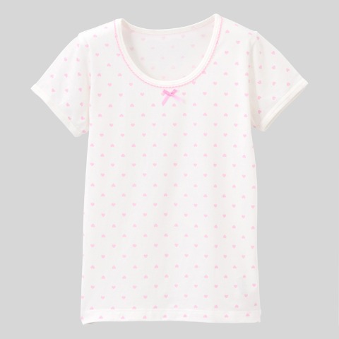 キッズ　温度調節インナー　2枚組（100～130cm）