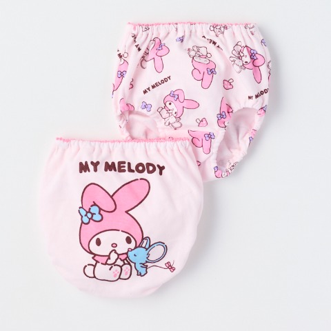 キッズ　４枚組肌着（100cm～130cm　Sanrio characters）