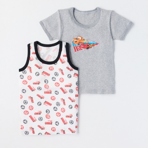 キッズ　肌着4枚組（100～120cm　Disney/Pixar）