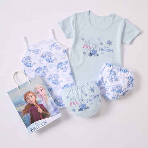 キッズ　肌着4枚組（100～130cm　Disney）