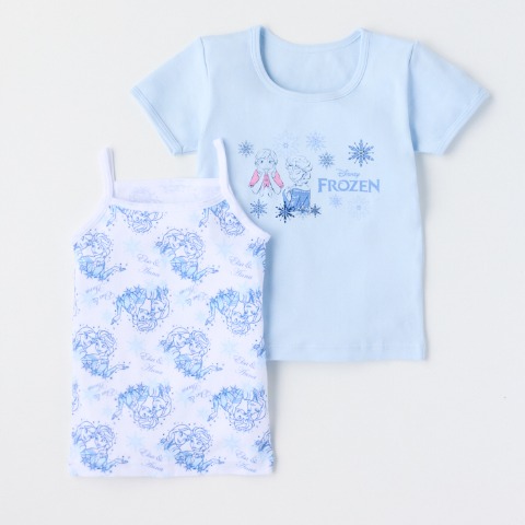 キッズ　肌着4枚組（100～130cm　Disney）