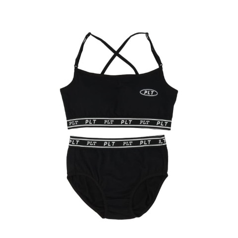 ジュニア　ハーフトップ＋ショーツ(140～160㎝　Pink latte）