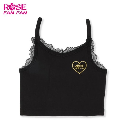 ジュニア　キャミソール　（120～160㎝　ROSE FAN FAN）