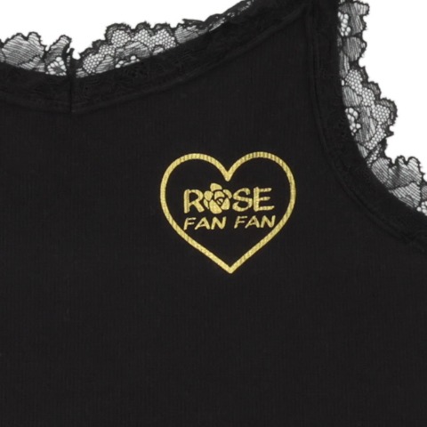 ジュニア　キャミソール　（120～160㎝　ROSE FAN FAN）