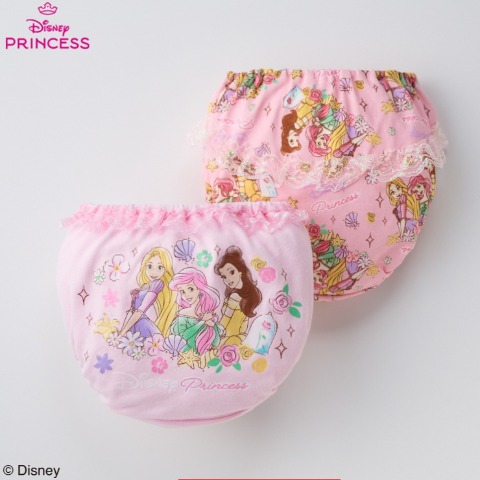 キッズ　2枚組ショーツ（100～120㎝　Disney）