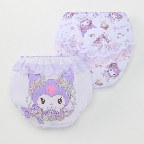 キッズ　２枚組ショーツ（100cm～130cm　クロミ）