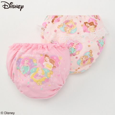 キッズ　2枚組ショーツ（100～120㎝　Disney）