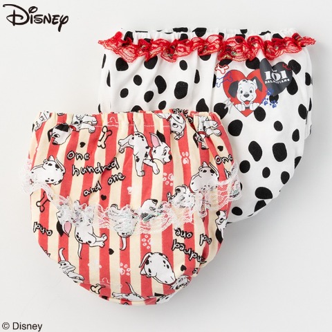キッズ　2枚組ショーツ（100～120cm　Disney）