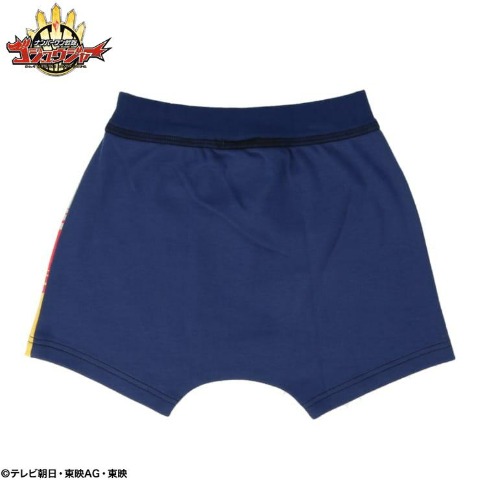 キッズ　2枚組プレボクサー（１００～１２０ｃｍ　『ナンバーワン戦隊ゴジュウジャー』）
