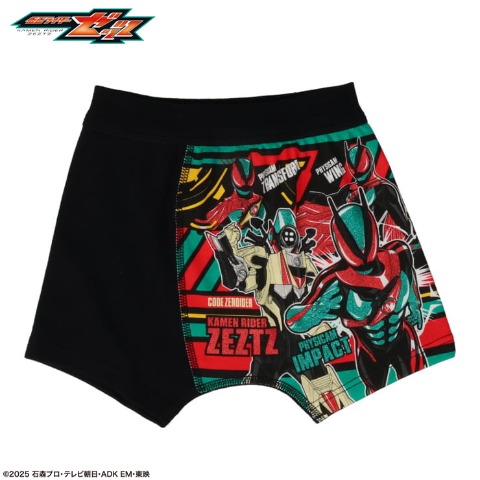 キッズ　2枚組プレボクサー（１００～１２０ｃｍ　『仮面ライダーゼッツ』）
