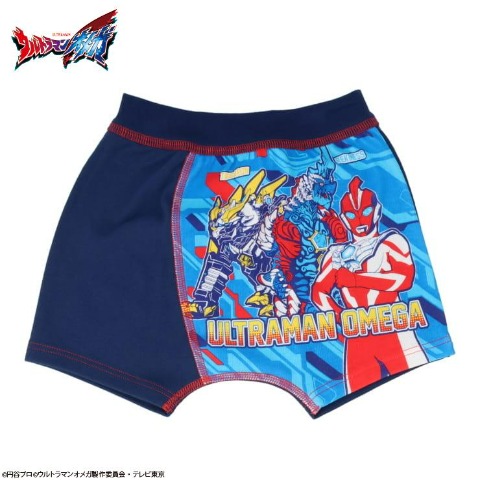キッズ　２枚組ボクサー（１００～１２０ｃｍ　ウルトラマンオメガ）
