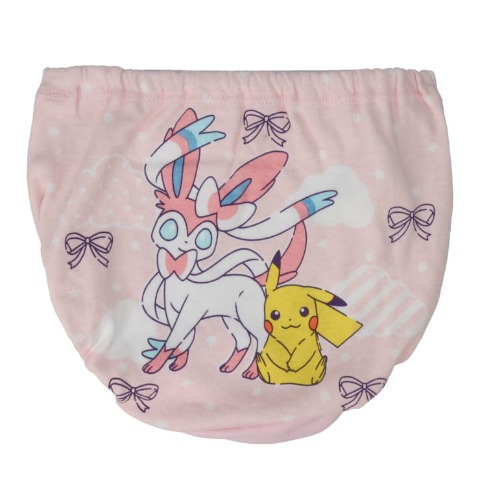 キッズ　２枚組ショーツ（１１０～１３０ｃｍ　ポケットモンスター）