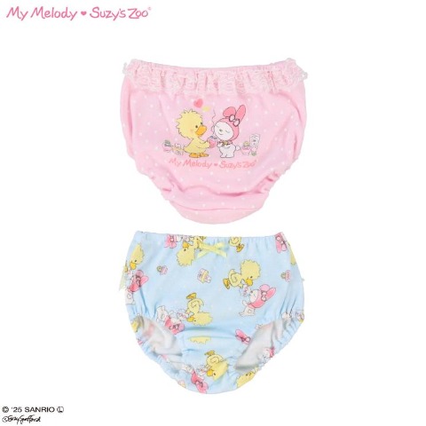 キッズ　2枚組ショーツ（100～120㎝　Suzy's Zoo/マイメロディ）