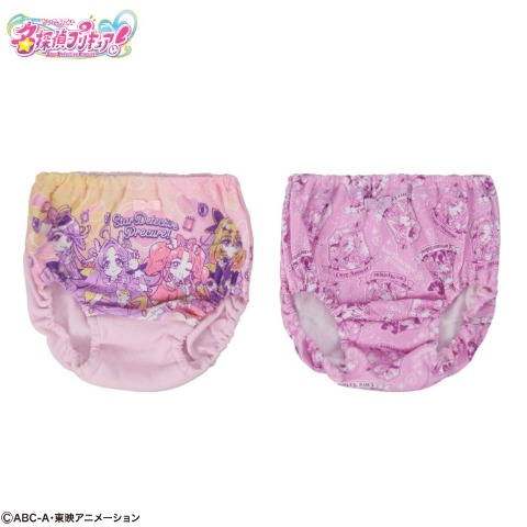 キッズ　2枚組ショーツ（１００～１２０ｃｍ　『名探偵プリキュア！』）